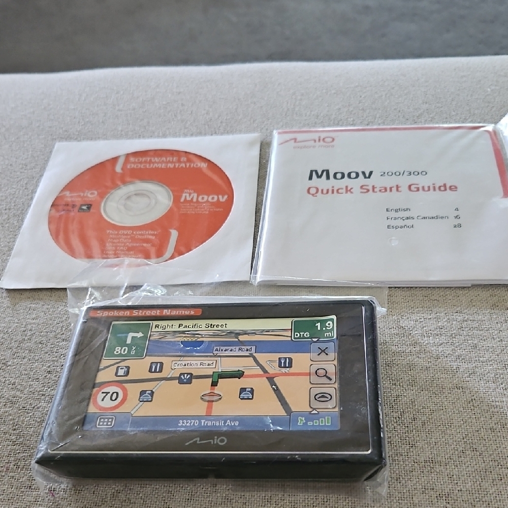 Moov 200/300 GPS Navigator - Black